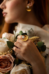 JS0006 - Saba Style Moon & Temple Gold Plated Jewelry Set