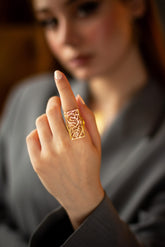 WRG0002 - Dancing Letters Ring