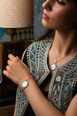 JS0007 -Saba Style Silver Coin Set