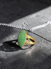 Silver Golden plated Socotra dragon tree