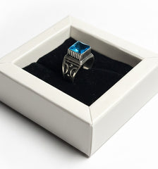 JS0025 Blue Men Ring