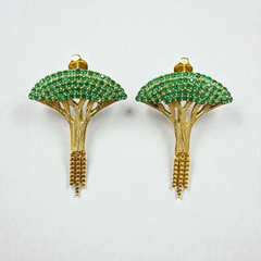 Silver Golden plated Socotra dragon tree